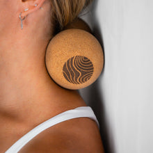 Load image into Gallery viewer, Peanut -  100% Portuguese Cork Self Massage Ball
