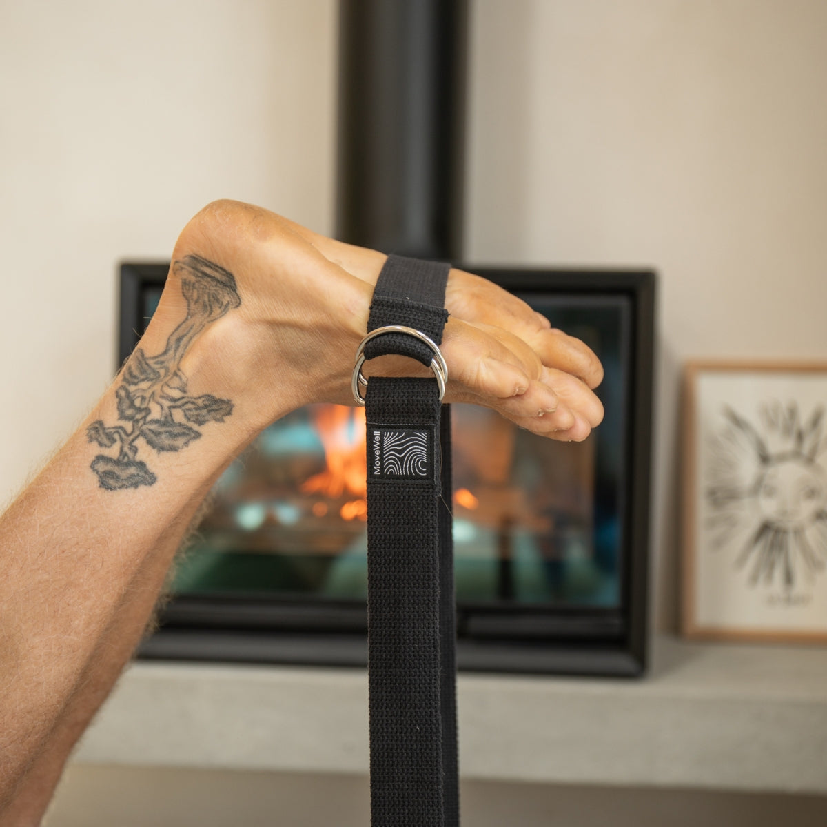 Sustain Strap - 100% Organic Cotton Yoga & Pilates Belt