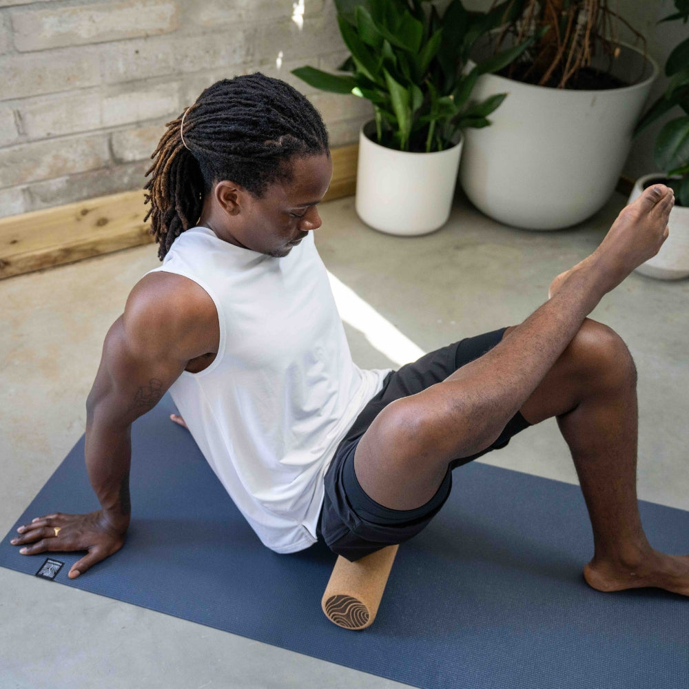 (no foam) Roller - 100% Cork Massage Roller