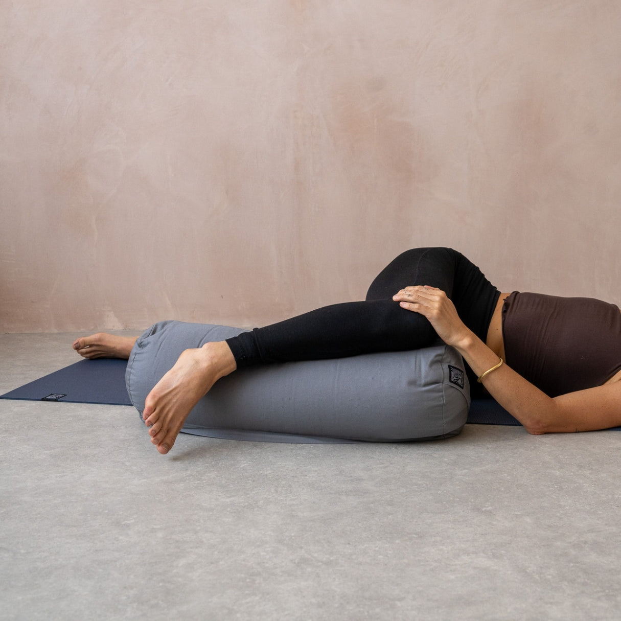 Yoga Bolster - 100% Organic Cotton and Buckwheat