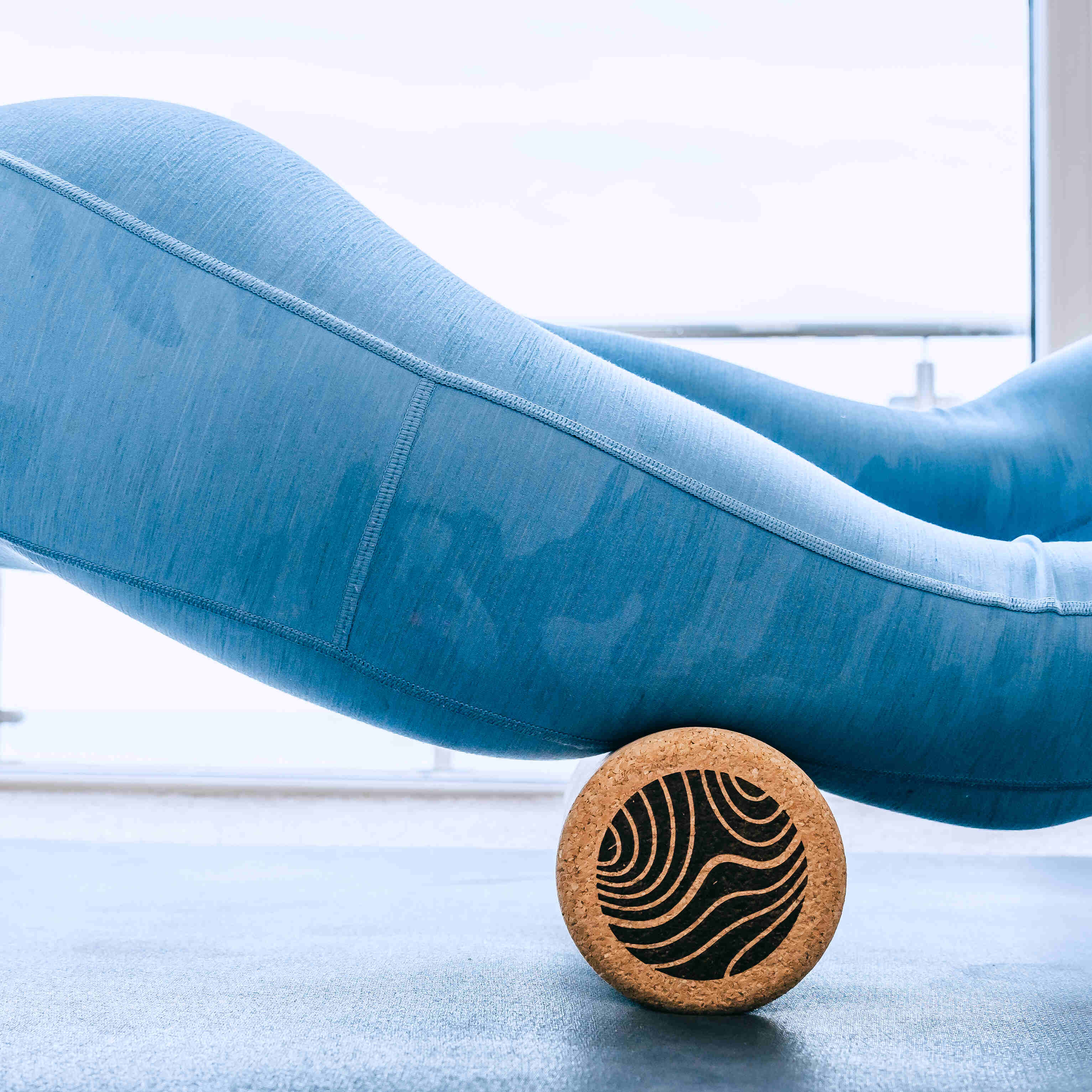 (no foam) Roller - 100% Cork Massage Roller