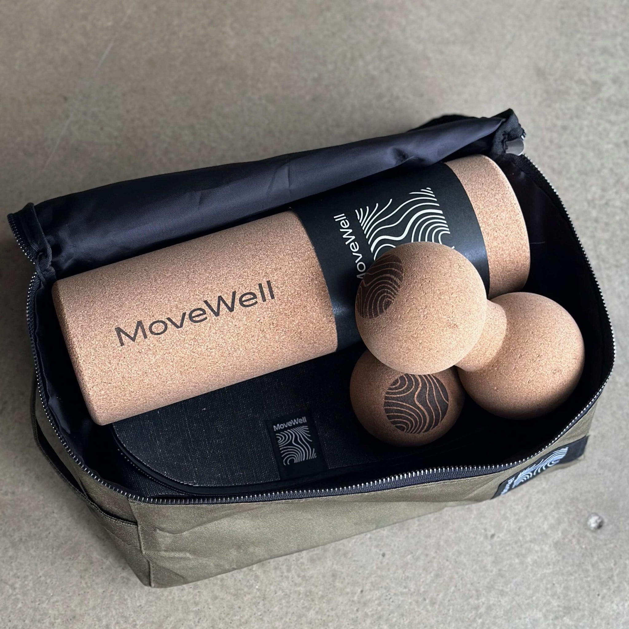 Recovery Pack - Anywhere Mat, ReRoller, Peanut, Sphere & Sustain Strap