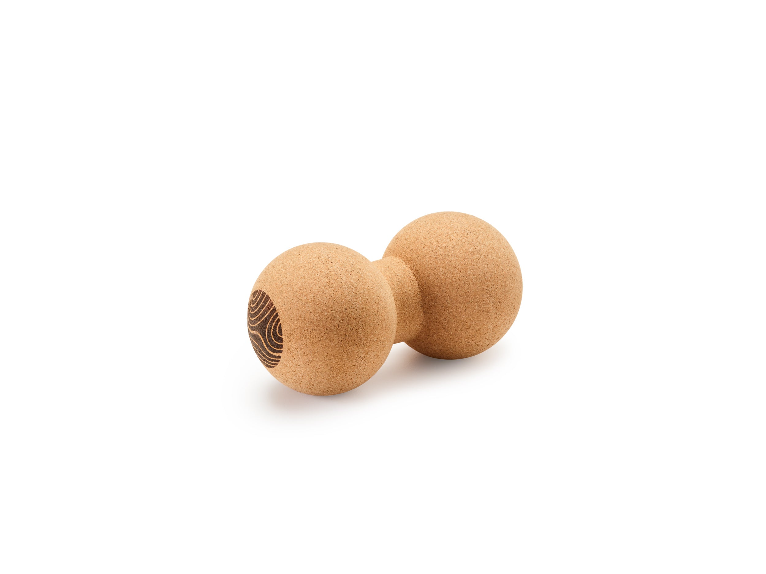 Peanut Self Massage Roller -  100% Cork