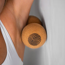 Load image into Gallery viewer, Peanut -  100% Portuguese Cork Self Massage Ball
