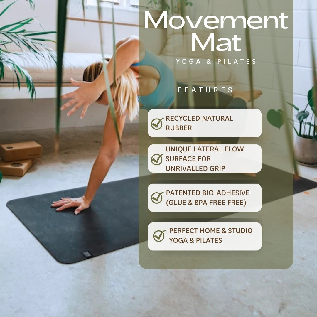 Movement Mat - Full Length Recycled Natural Rubber Mat