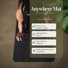 Load image into Gallery viewer, Anywhere Mat - 100% Natural Rubber Travel Mat
