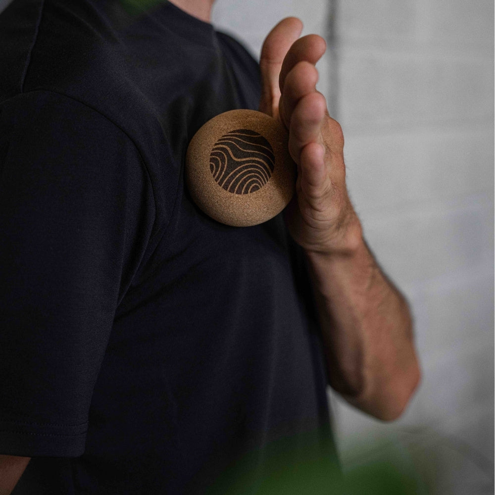 Sphere Self Massage Ball - 100% Cork