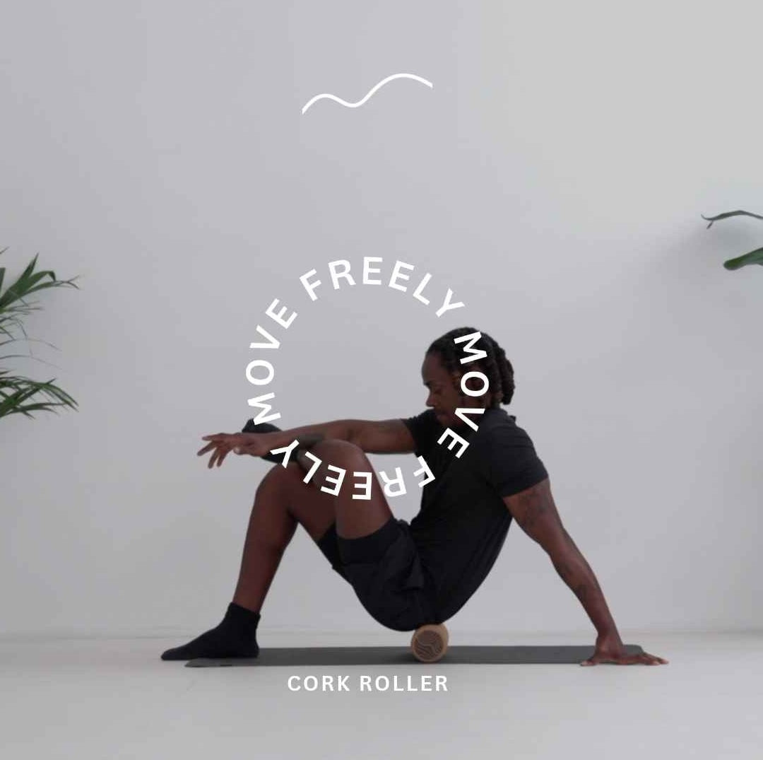 (no foam) Roller - 100% Cork Massage Roller